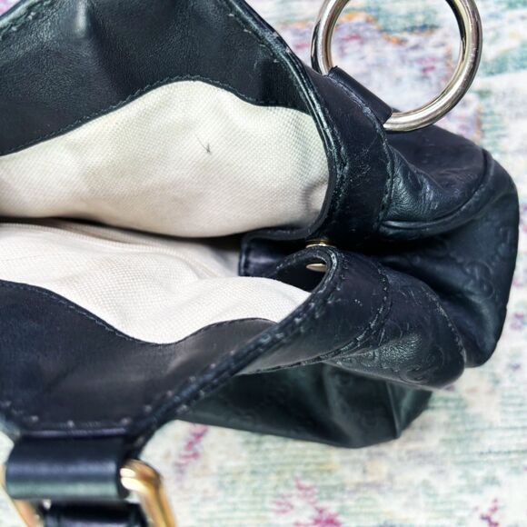 Gucci Sukey Tote Guccissima Black - Picture 7 of 15